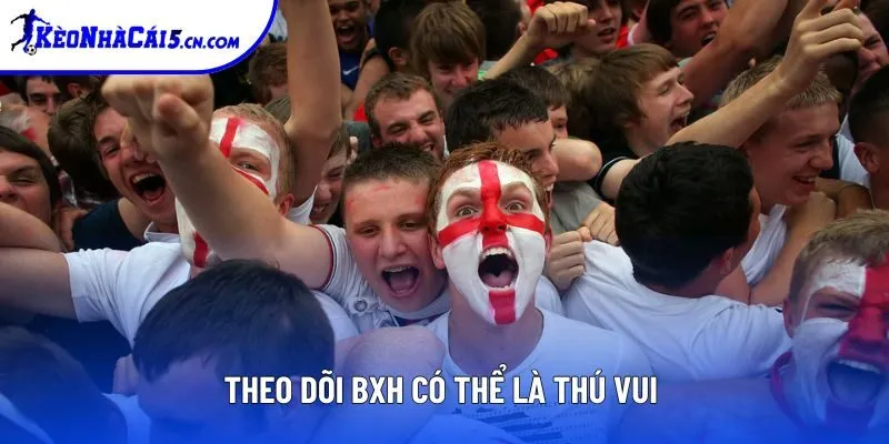 Theo dõi cuộc đua vô địch qua những con số trên BXH là cảm giác hấp dẫn